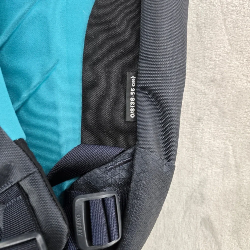 Osprey Zealot 30 Backpack Unisex OS Black Teal Climbing Commuter Pack NEW